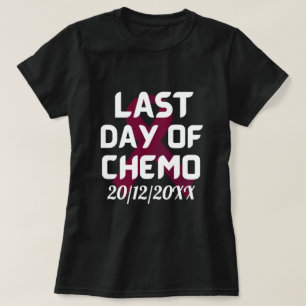 T-shirt DATE PERSONNALISÉE Dernière journée du chimiste CA