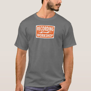 T-shirt d'atelier d'enregistrement