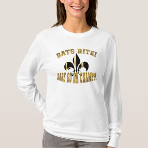 T-shirt Dats Rit, oser aller de champs/fleur de Lis