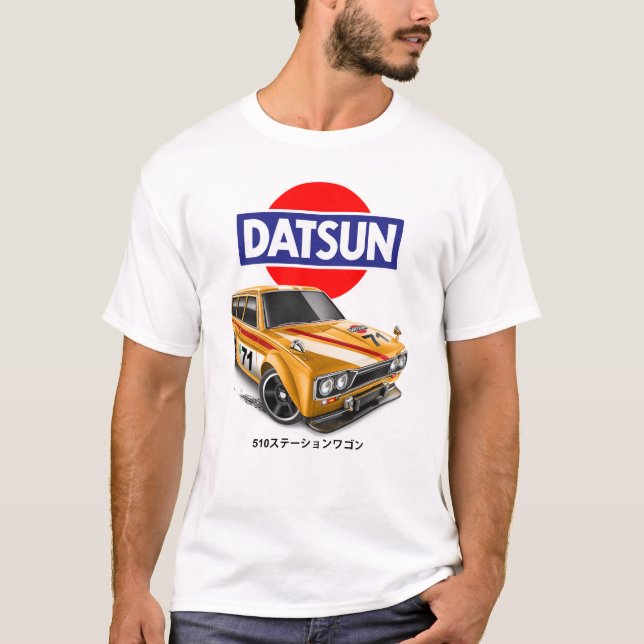 T-shirt Datsun 510 Wagon (Devant)
