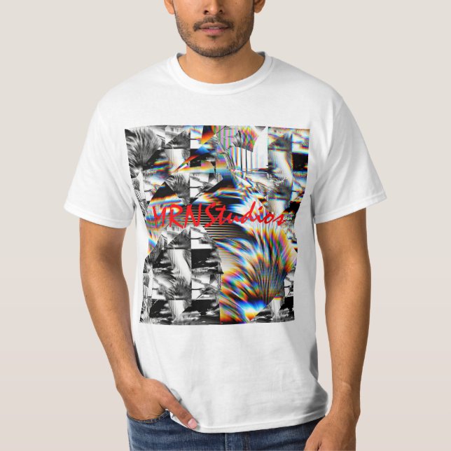 T-shirt d'attaque arc-en-ciel (Devant)