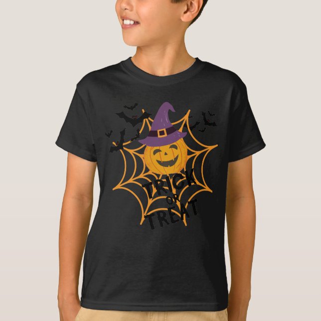 T-shirt d'attaque de chauve-souris halloween (Devant)