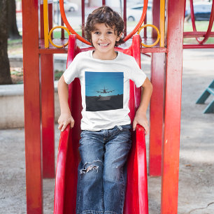 T-shirt d'atterrissage de l'avion