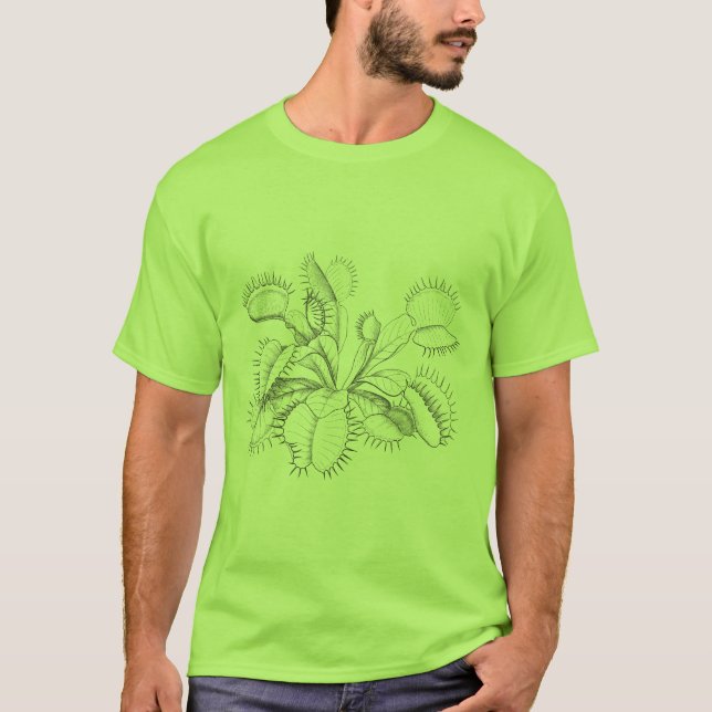 T-shirt d'attrape-mouche de Vénus (Devant)
