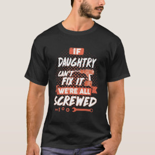 T-shirt DAUGHTRY Nom, DAUGHTRY Nom de famille crête