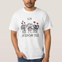 T-SHIRT D'AUJOURD'HUI DE GOUJON DE LDS