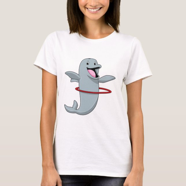T-shirt Dauphin à Endurance entraînement avec pneus Fitnes (Devant)