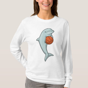 T-shirt Dauphin au Basketball Sports