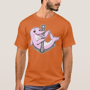 T-shirt Dauphin avec Ancre