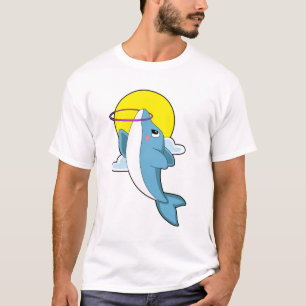 T-shirt Dauphin avec pneus Fitness