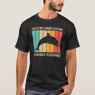 T-shirt Dauphin cool Pour Hommes Dauphins Beluga Whale S