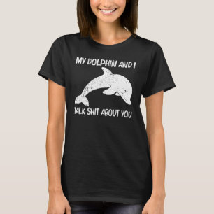 T-shirt Dauphin Cool Pour Hommes Femmes Dauphin Animaux