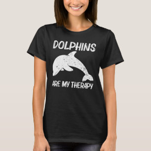 T-shirt Dauphin Cool Pour Hommes Femmes Dauphin Animaux