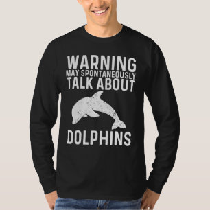 T-shirt Dauphin Cool Pour Hommes Femmes Dauphin Animaux