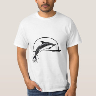 T-shirt Dauphin de Sunset de Lauren Van Wieren's