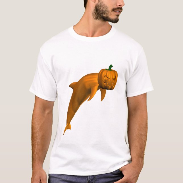 T-shirt Dauphin d'Halloween (Devant)
