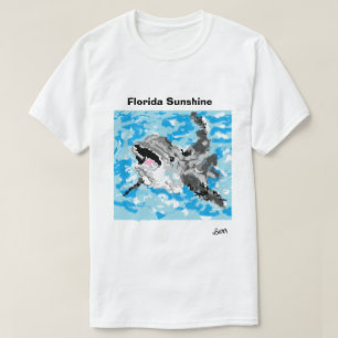 T-shirt : Dauphin en train de jouer