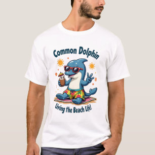 T-shirt Dauphin : Le Wanderer Intelligent Ocean