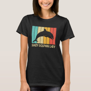 T-shirt Dauphin Mignon Pour Femme Maman Dauphins Baleine B