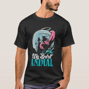 T-shirt Dauphin Mon Animal Spirituel Dauphin Et Dauphin Lo