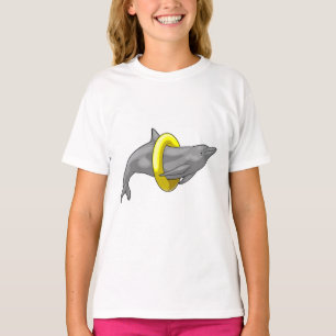 T-shirt Dauphin natation Lifebuoy