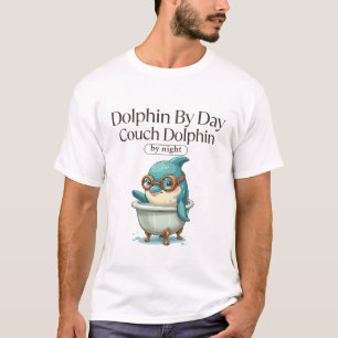 T-shirt Dauphin par dauphin de canapé de jour