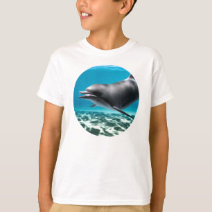 T-shirt Dauphin souriant