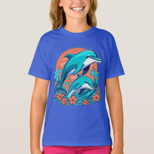 T-shirt dauphins mignons