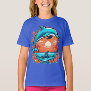 T-shirt dauphins mignons