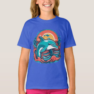 T-shirt dauphins mignons