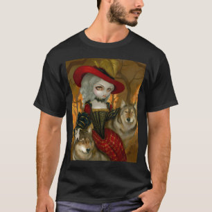 T-shirt d'Automne de Loup-Garou - chemise gothique de