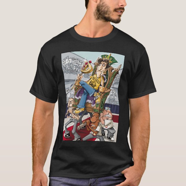 T-shirt Dave le divin (P) (Devant)