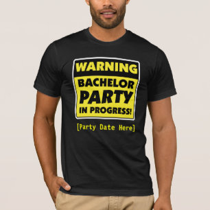 T-shirt d'avertissement personnalisable