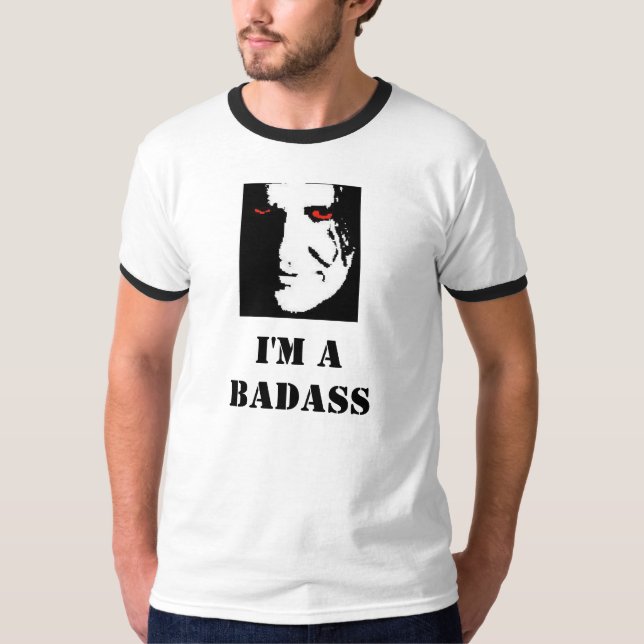 T - SHIRT DAVES EVANS BADASS (Vorderseite)