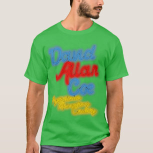 T-shirt David Allan Coe Mystérieux Rhinestone Cowboy Neon