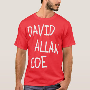 T-shirt David Allan Coe Mystérieux Rhinestone Cowboy Tribu
