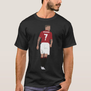 T-shirt David Beckham Minimaliste Art Téléphone, T-shirt,