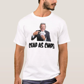 T-shirt David Dickinson "bon marché comme puces "