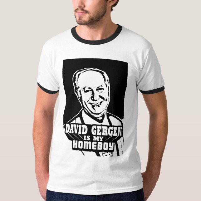 T-shirt David Gergen est mon Homeboy alt. Hommes (Devant)