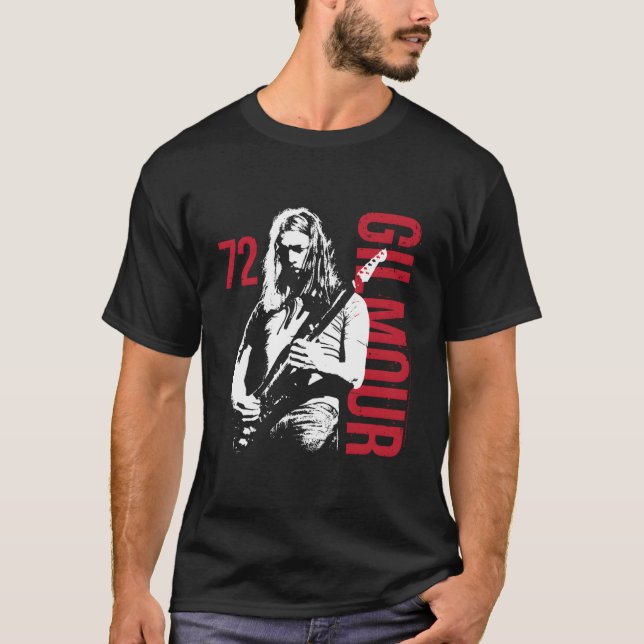 T-shirt David Gilmour - Gilmour 72 (Devant)