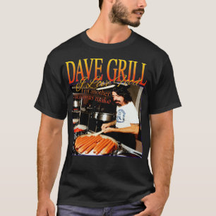 T-shirt David Grill 90s Grunge Rock N Roll drôle Parodie J
