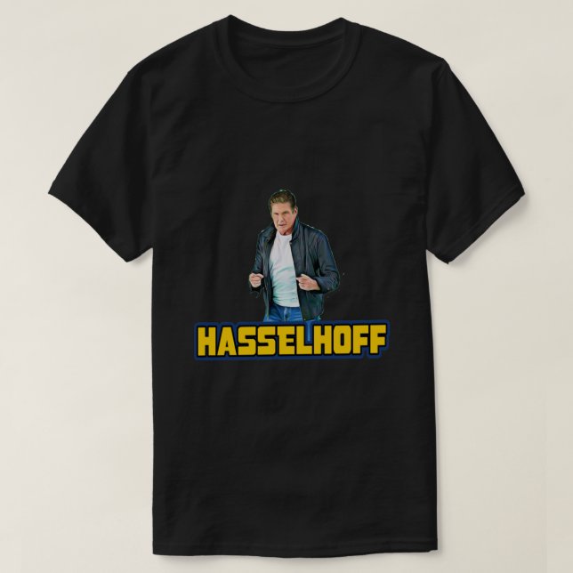 T-shirt David Hasselhoff (Design devant)