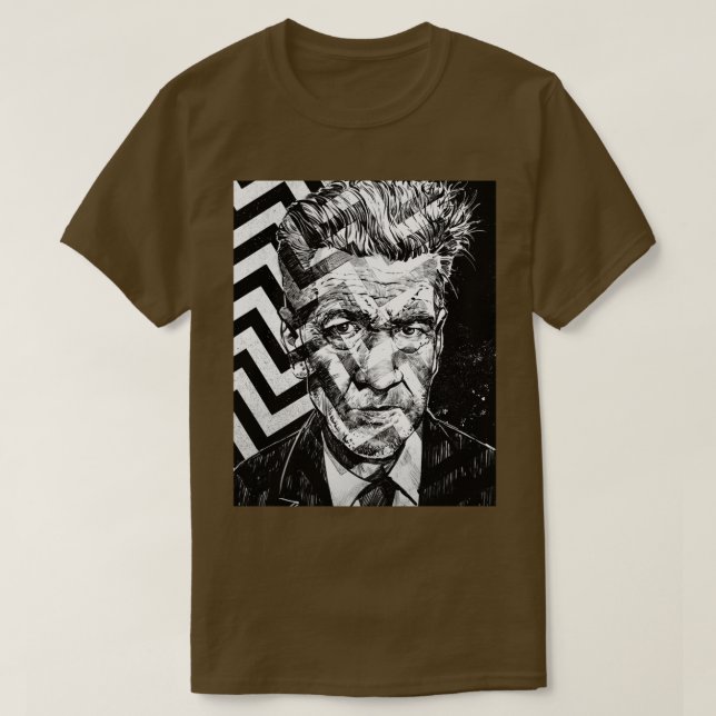 T-shirt David Lynch Graphic (Design devant)