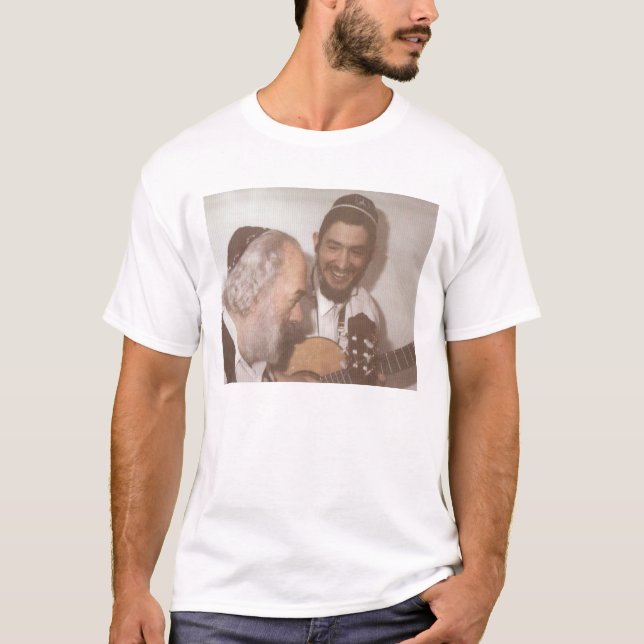T-shirt David Orbach et Rabbin Shlomo Carlebach (Devant)