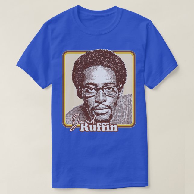 T-shirt David Ruffin Retro Soul Design (Design devant)