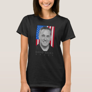 T-shirt David Sacks All In Podcast Co Hôte Investisseur Us
