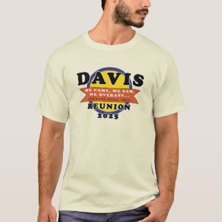 T-shirt Davis Reunion