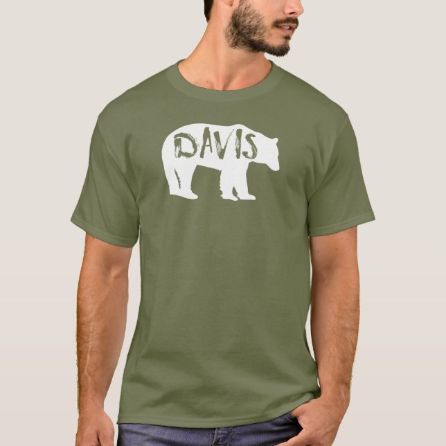 T-shirt Davis West Virginia Bear (Devant)