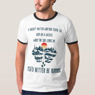 T-shirt Dawn Runner : Embrassez la chasse