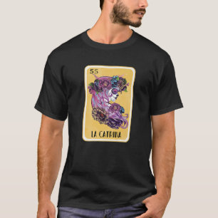 T-shirt Day Of The Dead Girl Mexican Lottery Bingo Gifts L
